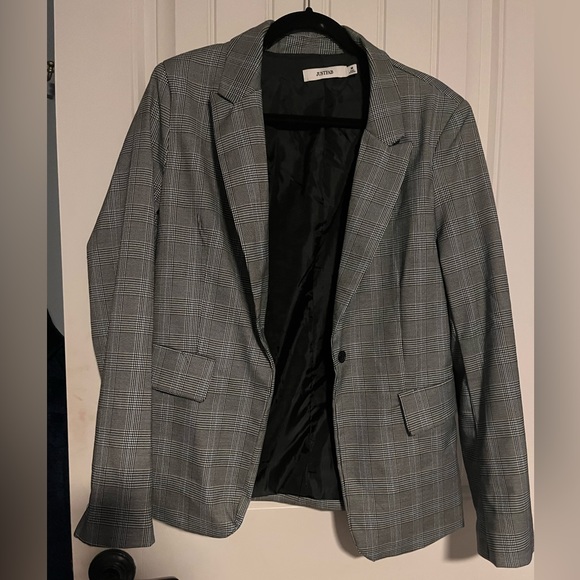 NWOT - never worn oversized plaid blazer - Picture 1 of 5